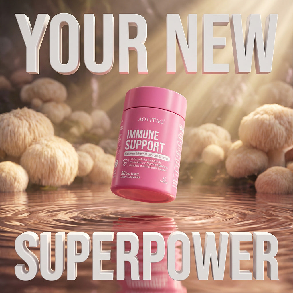 10-in-1 Mushroom Complex | Focus, Energy & Immune Defense (30-Day Supply)