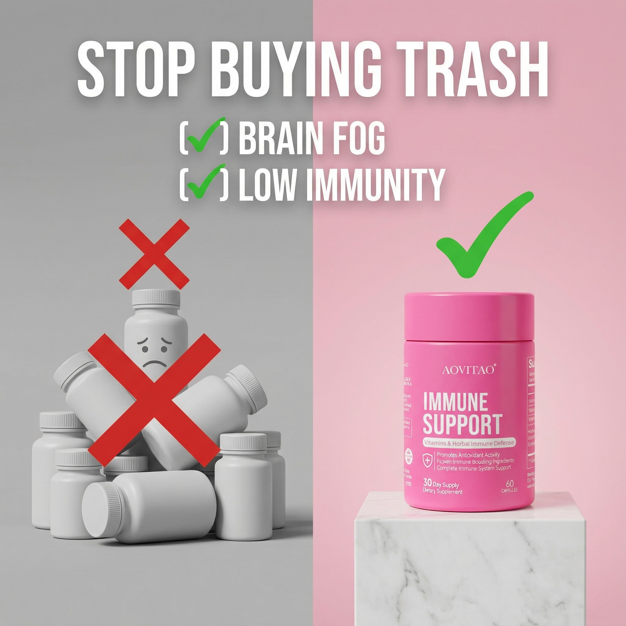 10-in-1 Mushroom Complex | Focus, Energy & Immune Defense (30-Day Supply)